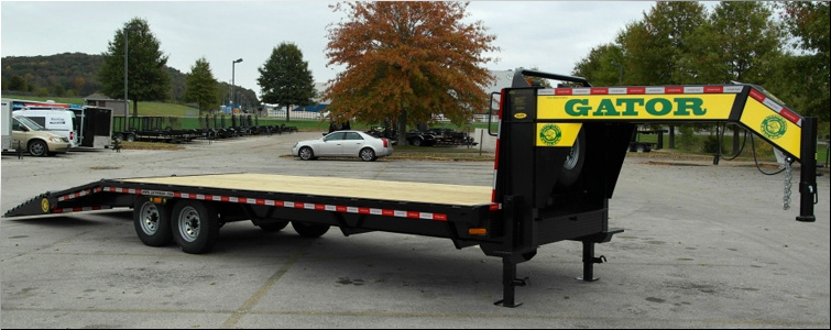 Gooseneck flat bed trailer for sale14k  Laurel County, Kentucky
